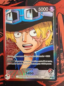 Sabo (004) (Alternate Art) - Carrying On His Will (OP13 - Image 1