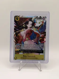 Boa Hancock SR OP14-112 The Azure Sea's Seven English One Piece TCG Super Rare - Image 1