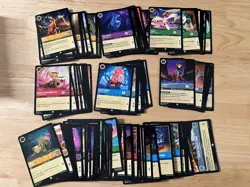 Disney Lorcana Shimmering Skies Complete Common & Uncommon Set All 126 - Image 1