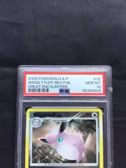 Pokemon Cards: Great Encounters Reverse Holo: Wigglytuff 32/106 PSA 10 - Image 3