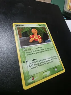 Pokemon TCG Shuckle 47/115 EX Unseen Forces 2005 Reverse Holo Card - Image 1