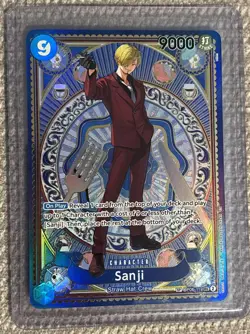 Sanji SEC OP06-119 SP Parallel A Fist of Divine Speed ONE PIECE Card English NM - Image 1