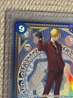 Sanji SEC OP06-119 SP Parallel A Fist of Divine Speed ONE PIECE Card English NM - Image 2