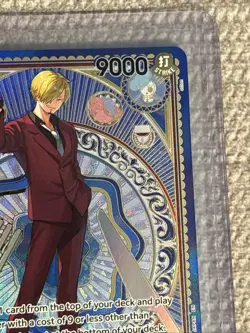 Sanji SEC OP06-119 SP Parallel A Fist of Divine Speed ONE PIECE Card English NM - Image 3