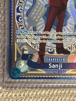 Sanji SEC OP06-119 SP Parallel A Fist of Divine Speed ONE PIECE Card English NM - Image 5