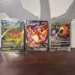 Pokemon TCG Charizard SWSH260, SWSH261, SWSH261 Sword And Shield Promo Cards - Image 1