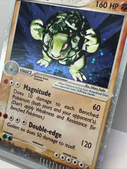 Golem EX Dragon 91/97 Holo Rare Pokemon E Card 2003. 2X SWIRLS!. NM - Image 3