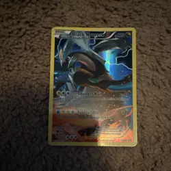 Pokemon TCG Black Kyurem Holo XY Set 120 HP Card XY80 Dragon 2015 - Image 2