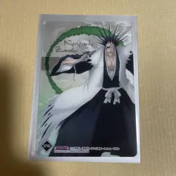 BLEACH clear card Kenpachi Zaraki Tite Kubo Anime Comic Weekly Shonen Jump - Image 1
