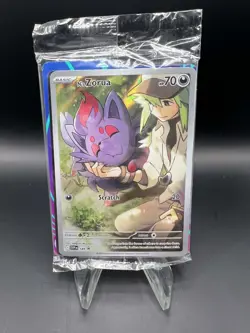N's Zorua 189 Sv: Scarlet & Violet Promo Cards Holo *Sealed - Image 1
