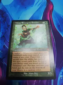 Nissa, Resurgent Animist (Retro Frame) March of the Machine: The Aftermath - Image 1