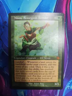 Nissa, Resurgent Animist (Retro Frame) March of the Machine: The Aftermath - Image 2