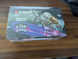 Magic the Gathering Foundations Play Booster Box 2024 - New Sealed - Image 1