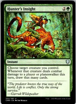 Magic | CMM | Hunter's Insight | 296 | Normal | NM - Image 1
