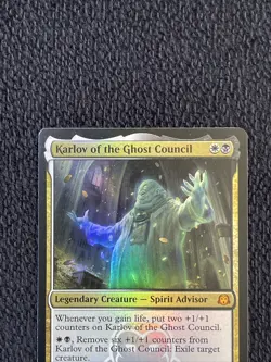 1X FOIL JUDGE Karlov of the Ghost Council NM MTG Magic J21 Promo Commander EDH - Image 3