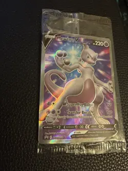 Mewtwo V SWSH229 SWSH: Sword & Shield Holo Sealed Promo Pokemon Card Sealed NM - Image 3