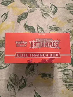 Pokemon TCG - Battle Styles - Elite Trainer Box Red New Sealed - Image 2