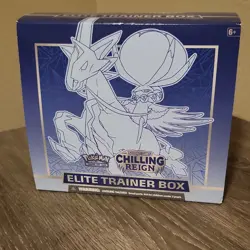 Pokemon TCG Sword & Shield Chilling Reign Elite Trainer Box Booster Shadow Ride… - Image 1