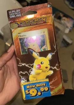 2016 Pokemon XY Evolutions Cracked Ice Pikachu Power Theme Deck TCG New Sealed - Image 1