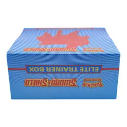 Pokemon Sword & Shield SWSH Base Set Elite Trainer Box ETB Pair Zacian Zamazenta - Image 5