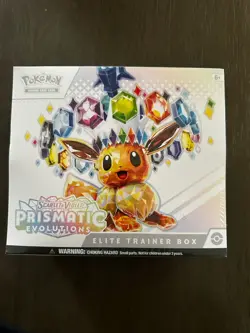 Pokemon S&V Prismatic Evolutions Elite Trainer Box ETB Factory Sealed - Image 1
