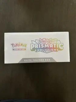 Pokemon S&V Prismatic Evolutions Elite Trainer Box ETB Factory Sealed - Image 2