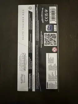 Pokemon S&V Prismatic Evolutions Elite Trainer Box ETB Factory Sealed - Image 5