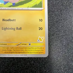 Pokemon TCG Mareep SVP 107 Battle Academy 2024 Stamp Black Star Promo NM - Image 4