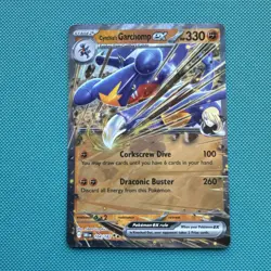Pokemon TCG Cynthia's Garchomp ex Double Rare DRI 104/182 Fighting NM - Image 1