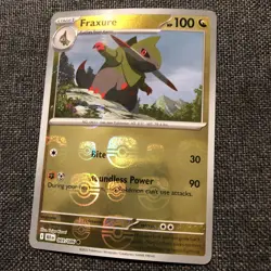 Pokemon TCG - Fraxure - 069/086 - Master Ball Pattern - SV: Black Bolt - Image 2