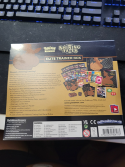 Pokemon TCG Shining Fates Elite Trainer Box ETB - Sealed Small Holes - Image 4