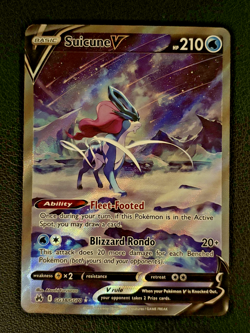 Suicune V GG38/GG70 Crown Zenith Galarian Gallery Pokemon TCG - Mint/NM - Image 4