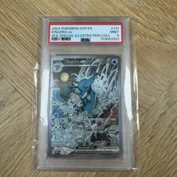 2024 Pokemon Svp EN-SV Black Star Promo #131 Kingdra EX PSA 9 - Image 1