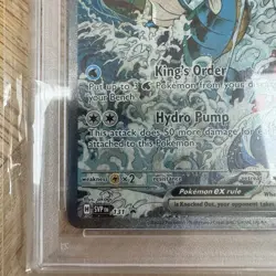 2024 Pokemon Svp EN-SV Black Star Promo #131 Kingdra EX PSA 9 - Image 3