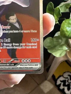 Team Rocket’s Mewtwo ex 281/217 SIR Secret Ascended Heroes Pokemon IN HAND - Image 4