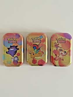 Pokemon TCG Scarlet & Violet 151 Mini Tins x3 – New/Sealed - Image 1