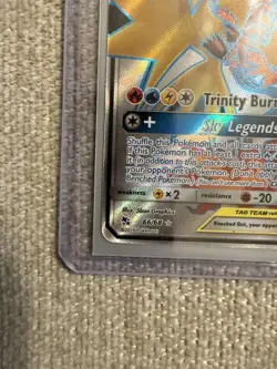 Pokemon Moltres & Zapdos & Articuno GX TAG TEAM Full Art Holo Ultra Rare 66/68 - Image 4