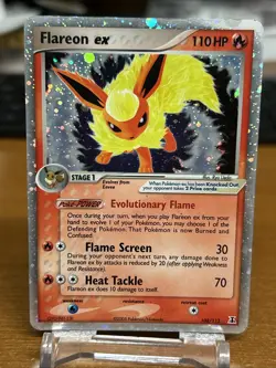 Pokemon TCG Flareon ex EX Delta Species Ultra Rare #108/113 - Image 1
