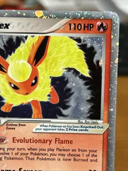 Pokemon TCG Flareon ex EX Delta Species Ultra Rare #108/113 - Image 3