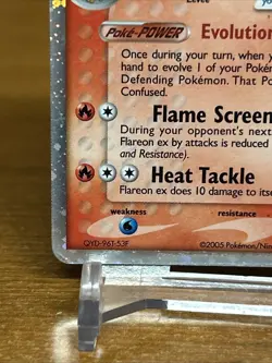 Pokemon TCG Flareon ex EX Delta Species Ultra Rare #108/113 - Image 5