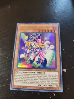 YUGIOH! TCG NM Toon Dark Magician Girl DUPO-EN041 Ultra Rare 1ST EDITION y21 - Image 1