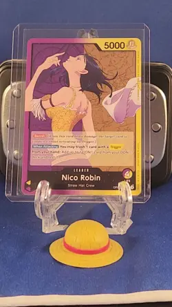Nico Robin - OP09-062 - Leader - English - Near Mint - One Piece CCG - Image 2
