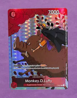 Monkey.D.Luffy (Gift Collection 2023) P-001 English Promo - One Piece Card - NM - Image 1