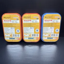 One Piece Tin Pack Set Vol 2 Set of 3 | TS-02 OP-13 | Factory Sealed | Bandai - Image 2