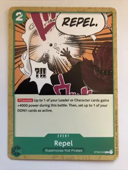 One Piece Starter Deck 2: Worst Generation Repel ST02-016 NM - Image 1