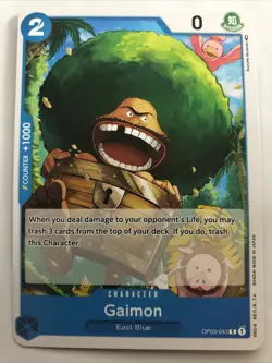 One Piece Pillars Of Strength Gaimon OP03-043 NM - Image 1
