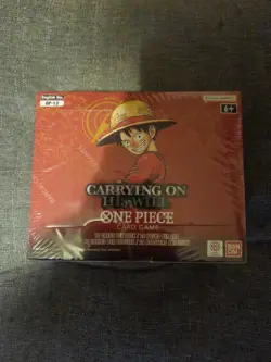 One Piece Carrying On His Will OP13 Booster Box Factory Damaged Sealed English - Image 1