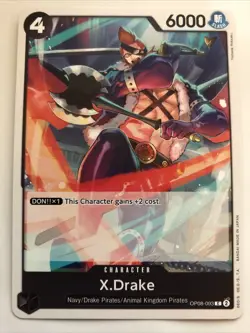 One Piece CCG Two Legends X.Drake OP08-093 NM - Image 1