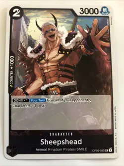 One Piece CCG Two Legends Sheepshead OP08-083 NM - Image 1