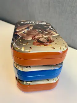 Lot of 3 Tins | Factory Sealed | One Piece TCG Tin Pack Set Volume 2 - Image 4